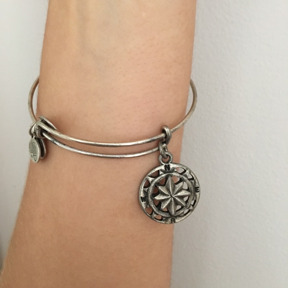 Silver Alex and Ani Bracelet